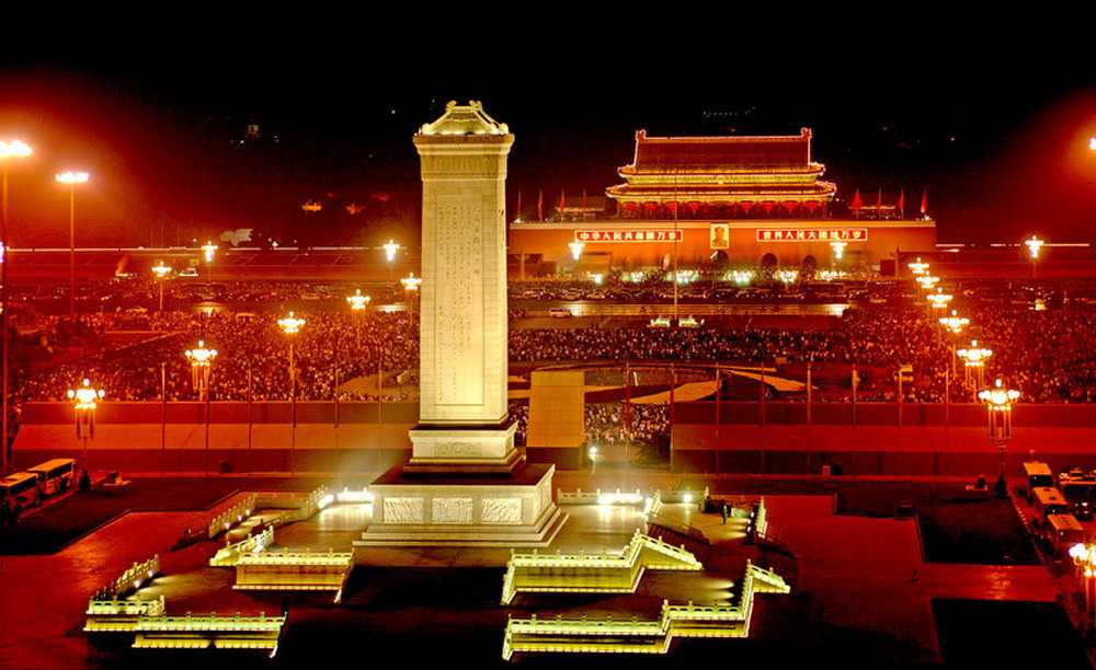 Площадь тяньаньмэнь – главная площадь пекина