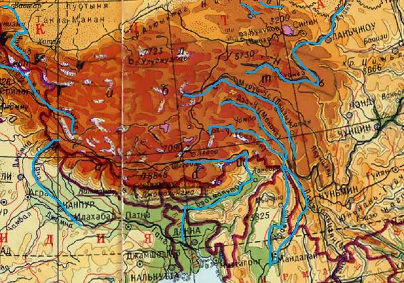 Памир гора где находится — все карты мира