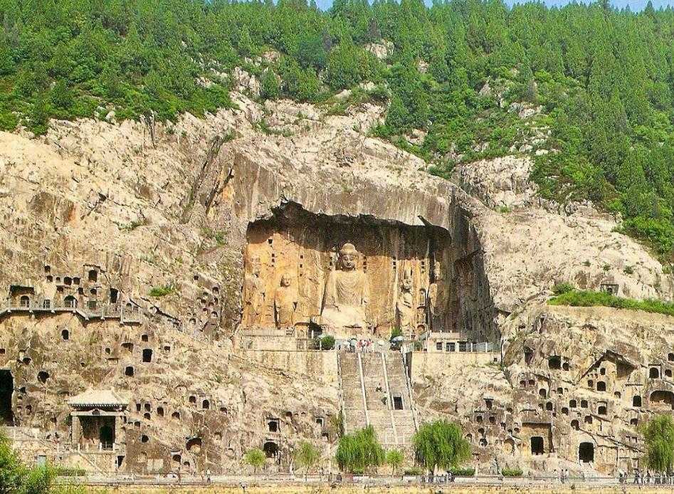Гроты лунмэня (пещеры 10 000 будд) (longmen grottoes) описание и фото - китай: лоян