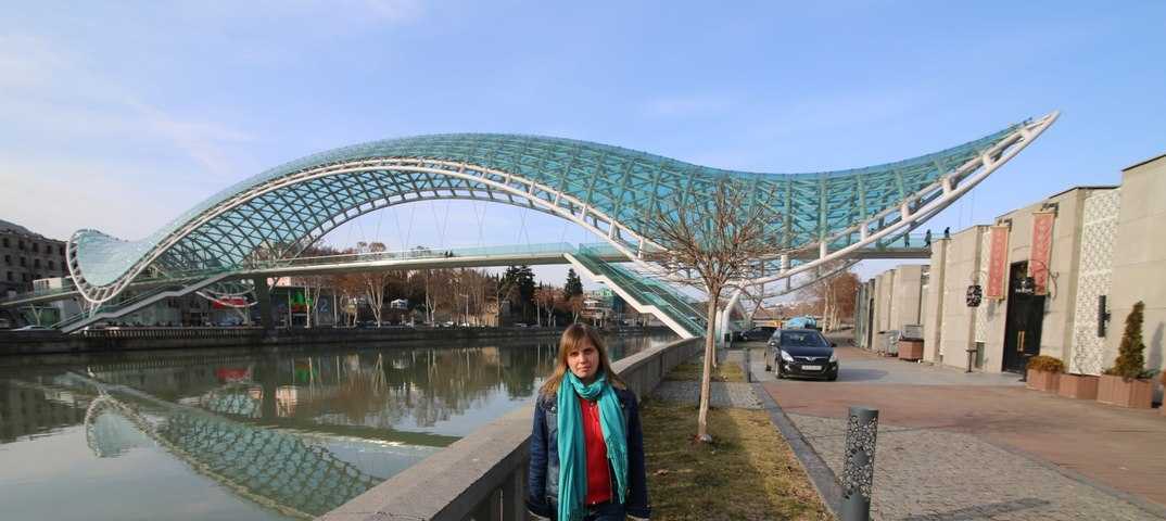 Мост мира в тбилиси