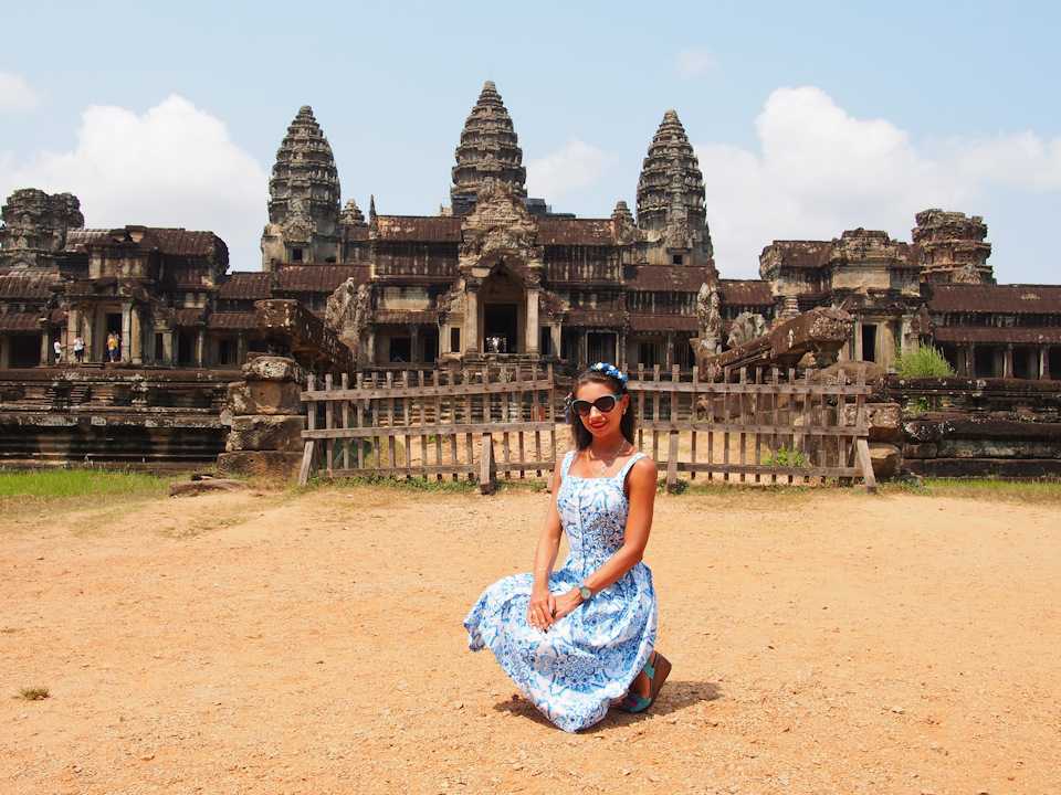 Ангкор-ват в камбодже