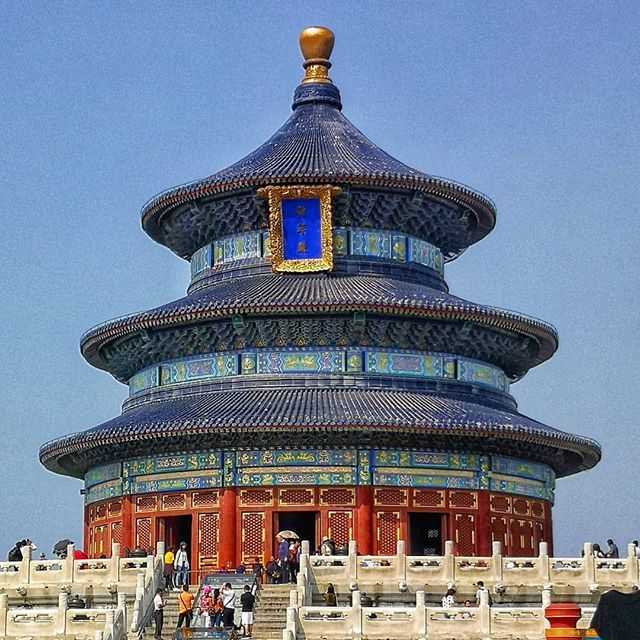 Как я посетила храм неба в пекине