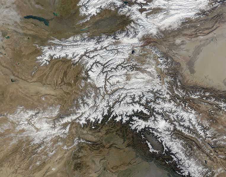 География таджикистана