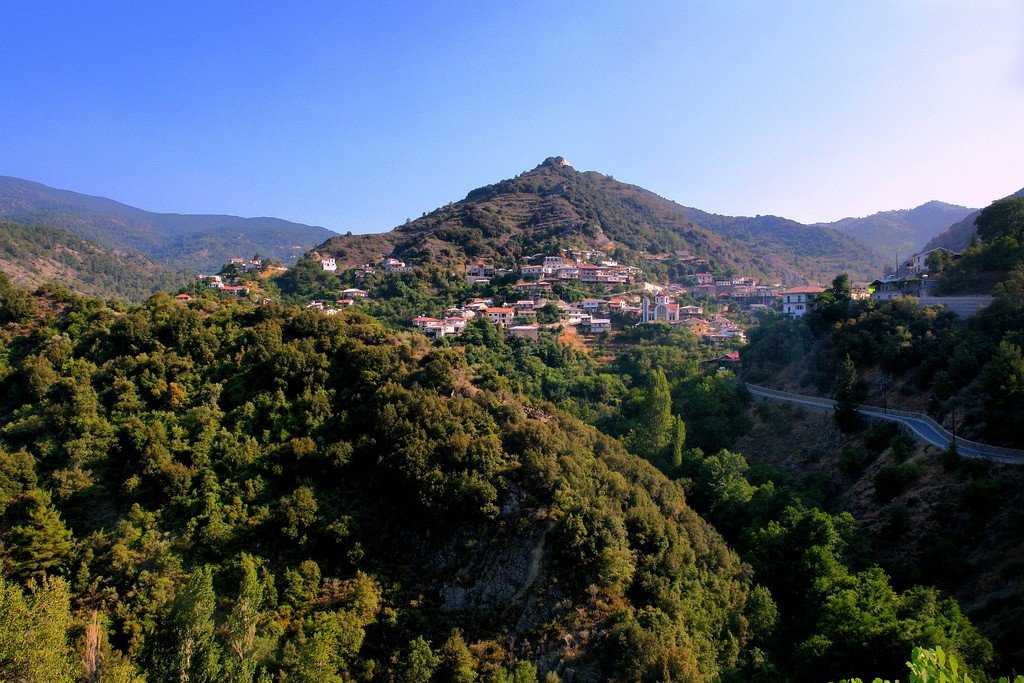 Горы Кипра: Горы Троодос