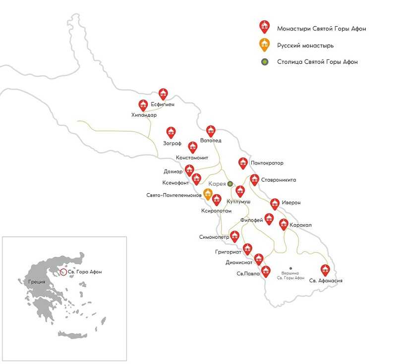 Афон — святая гора в греции: монастыри, история, полезная информация