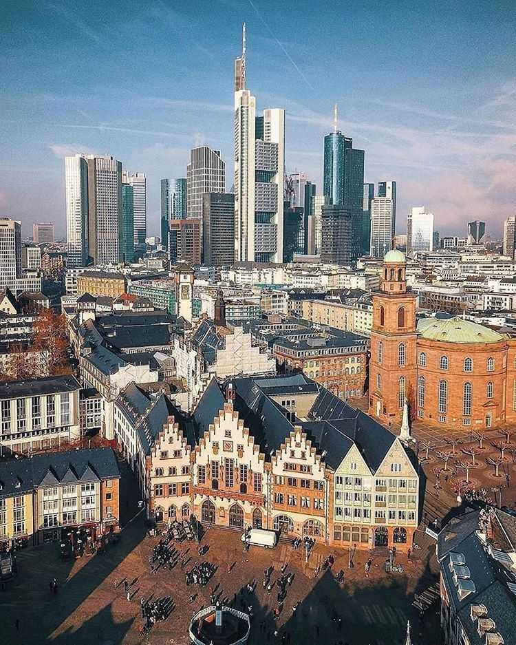 Франкфурт-на-майне: история и достопримечательности города