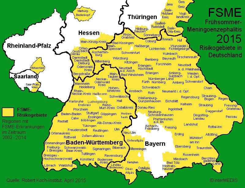 Карта тюбингена, германия