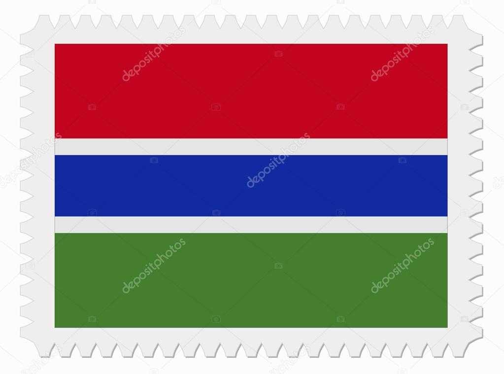 Флаг гамбии - flag of the gambia