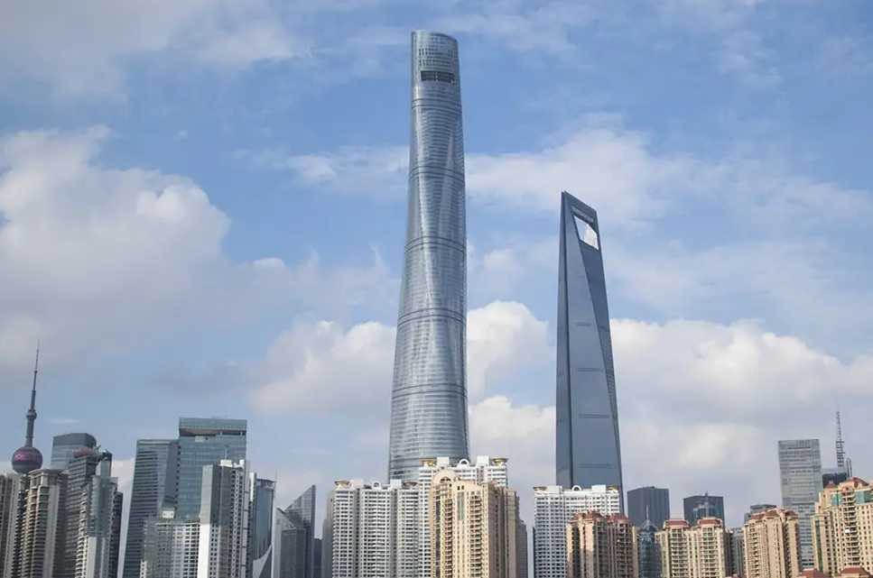 Самое высокое здание в китае, шанхайские башни рестораны, небоскребы китая