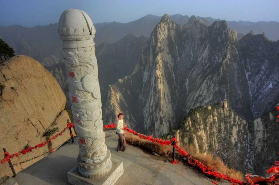Горы в китае, самая высокая гора в китае, священные горы китая