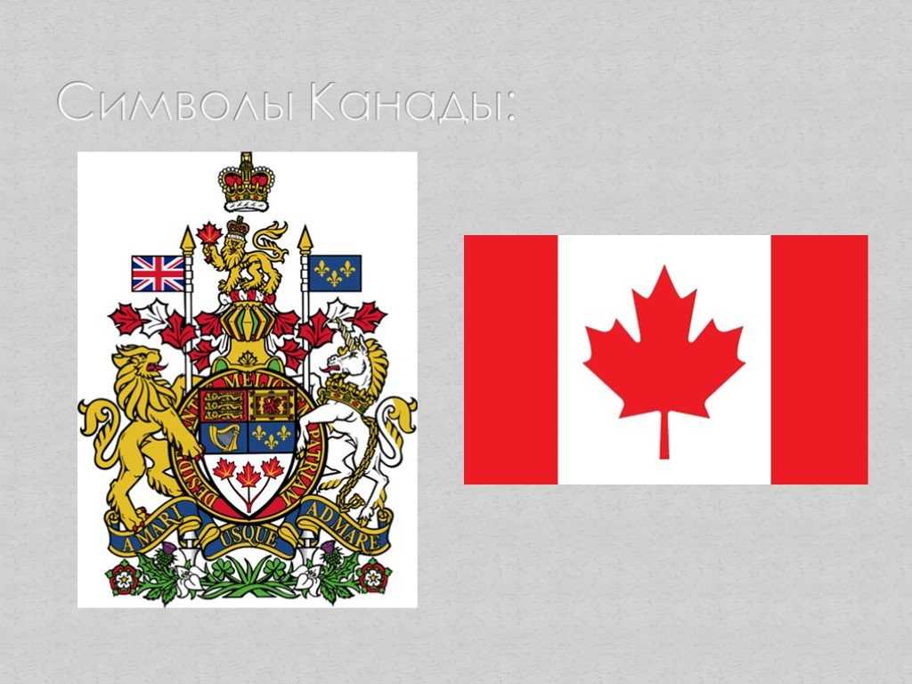 Герб канады - arms of canada