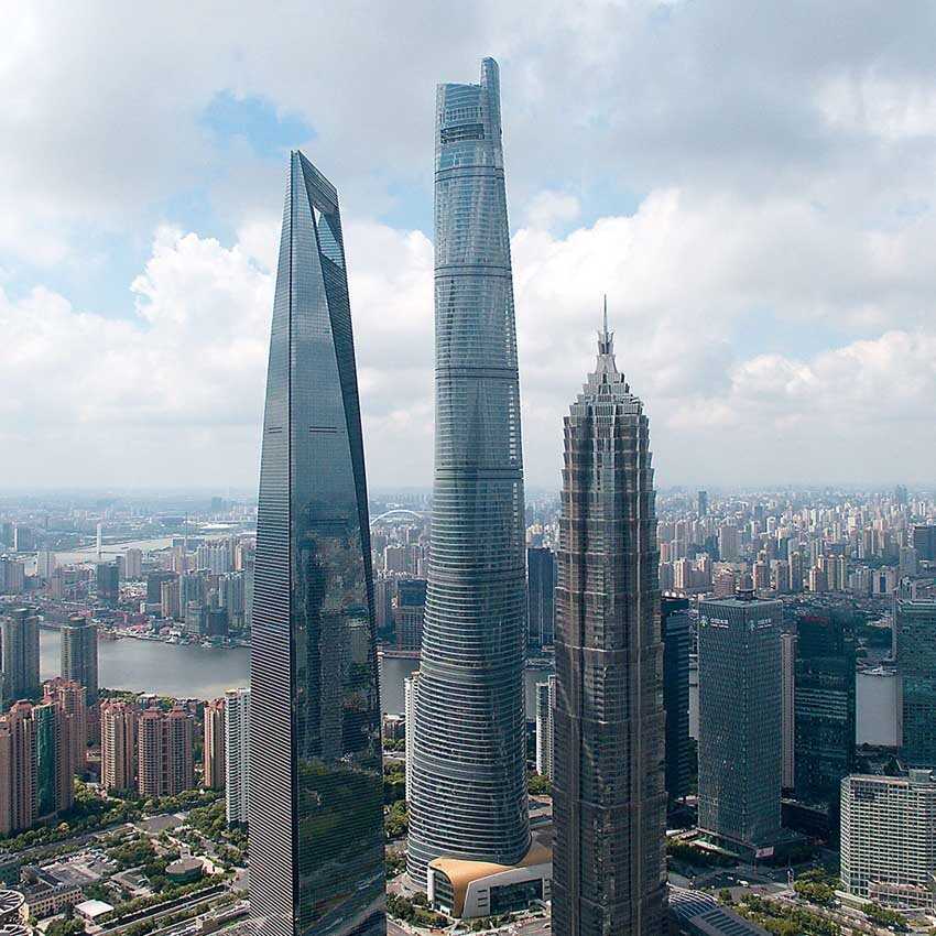 Шанхайская башня — как построили, трудности при строительстве | деловой квартал