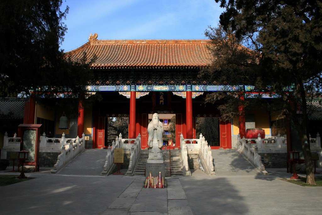 Пекинский храм конфуция (beijing temple of confucius) описание и фото - китай: пекин