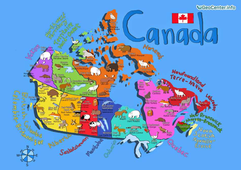 Интерактивная карта канады - поиск достопримечательностей | походные и велосипедные маршруты