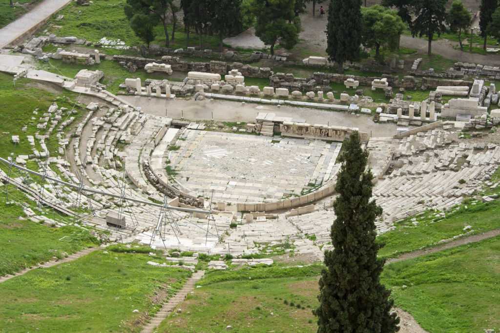 Театр диониса в афинах: история, описание и интересные факты