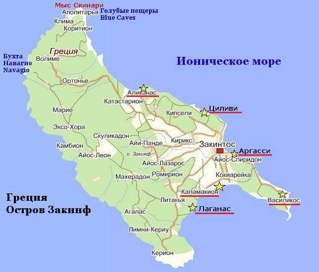 Узнай где находится Остров Закинф на карте Греции (С описанием и фотографиями). Остров Закинф со спутника