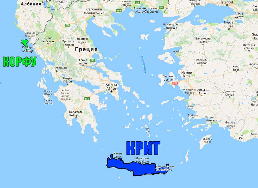 Узнай где находится Остров Крит на карте Греции (С описанием и фотографиями). Остров Крит со спутника