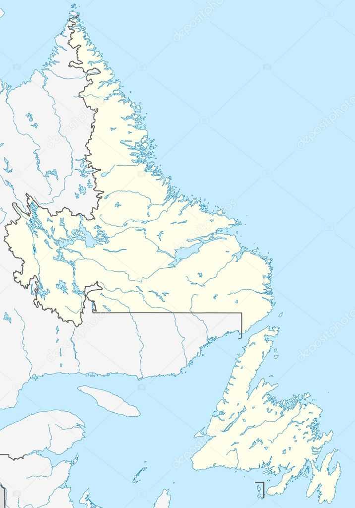 Полуостров лабрадор на карте мира, где находится, координаты, открытие