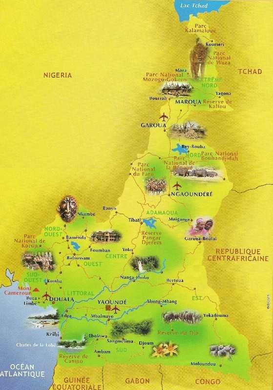 География камеруна - geography of cameroon