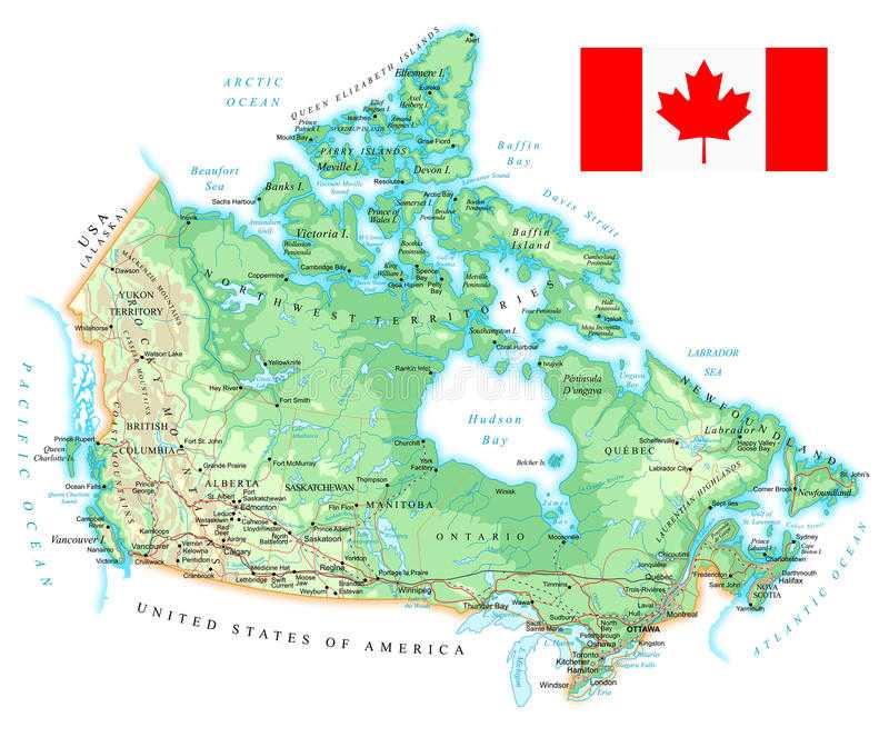 Канада ⋆ "страна трех океанов"
