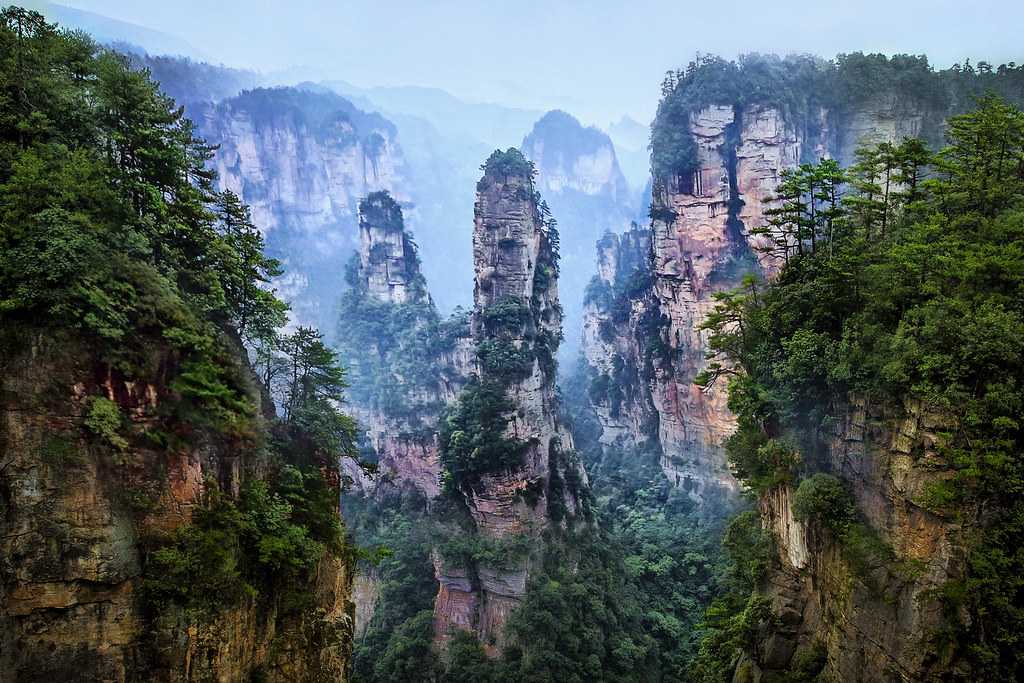 Улинъюань: парящие горы земной пандоры | tourpedia.ru