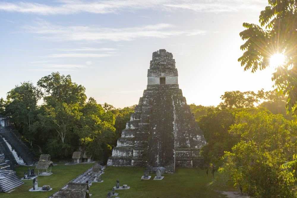 Древний город тикаль - культовый город майя в гватемале