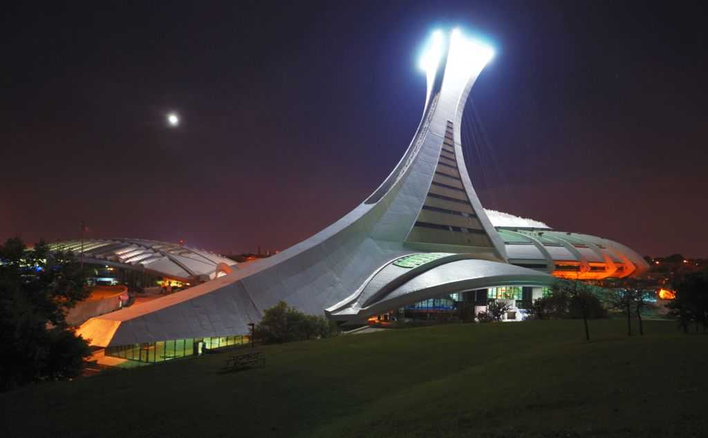 Олимпийский стадион монреаля