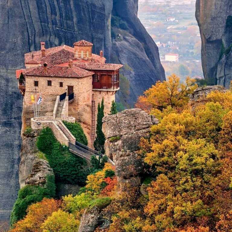 Монастыри метеоры в греции