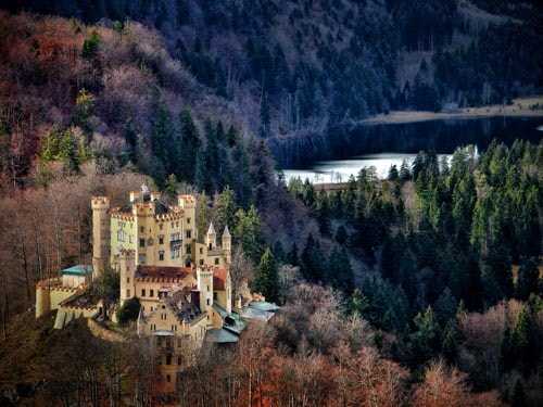 Замок нойшванштайн замок хоэншвангау дворец линдерхоф замок эльц, замок, зима, мир, германия png