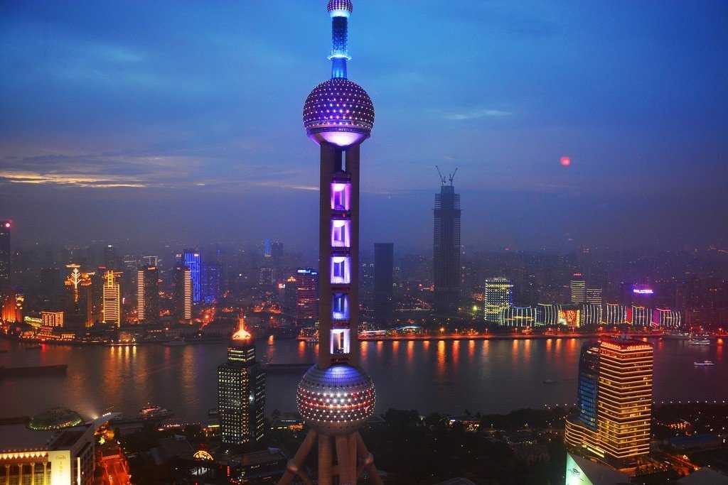 Шанхай - телебашня жемчужина востока - отзыв