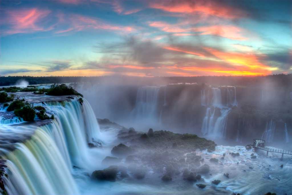 35 лучших водопадов южной америки