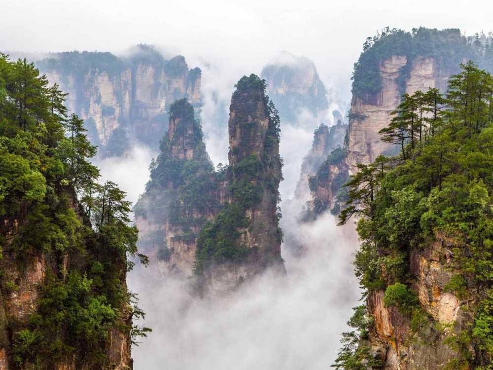Удивительный национальный парк цзючжайгоу, китай