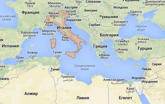 Карты средиземного моря: расположение, страны и острова • вся планета