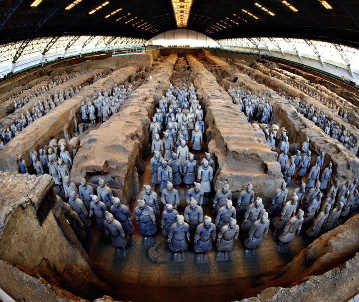 Терракотовая армия императора цинь шихуанди: где находится