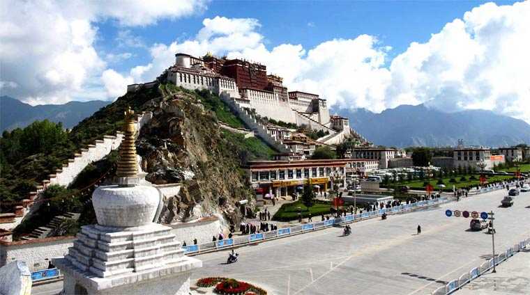 Дворец потала в тибете — жемчужина на крыше мира - туризм в китае | достопримечательности, отдых и шопинг