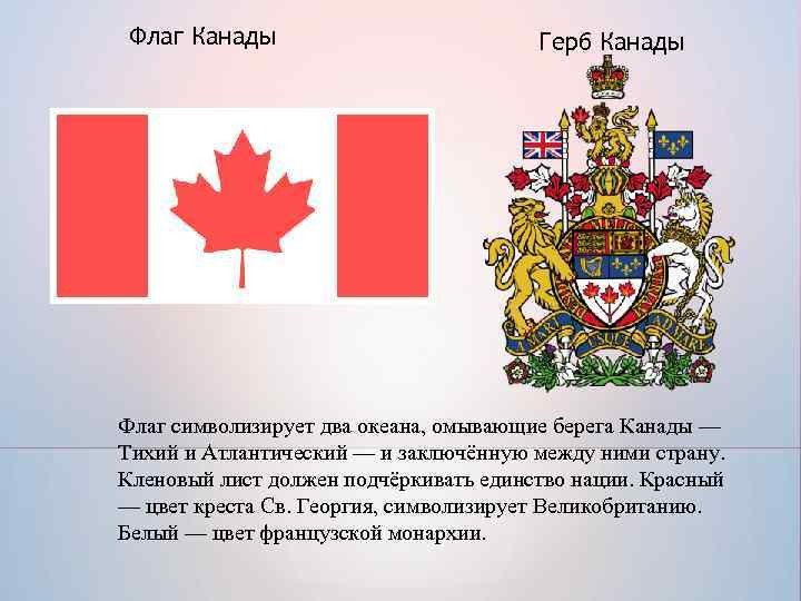 Флаг канады - фото, картинки, как выглядит герб, история, значение, описание