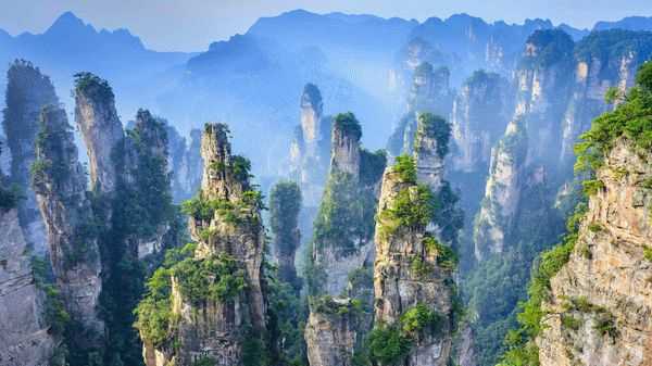 Узнай где находится Национальный парк Лушань на карте Китая (С описанием и фотографиями) Национальный парк Лушань со спутника
