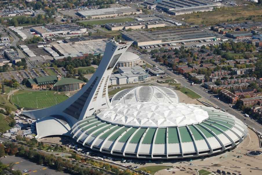 Олимпийский стадион монреаля