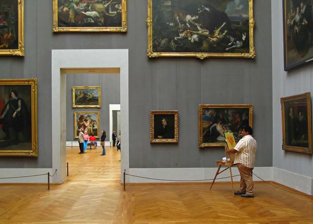 Галереи Германии: Дрезденская картинная галерея...