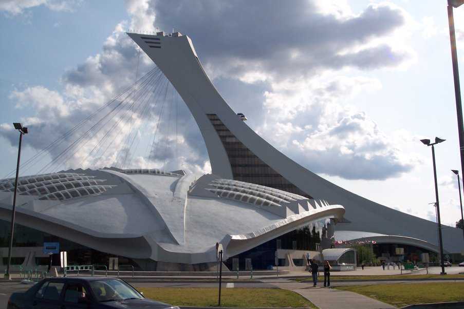 Олимпийский стадион в монреале