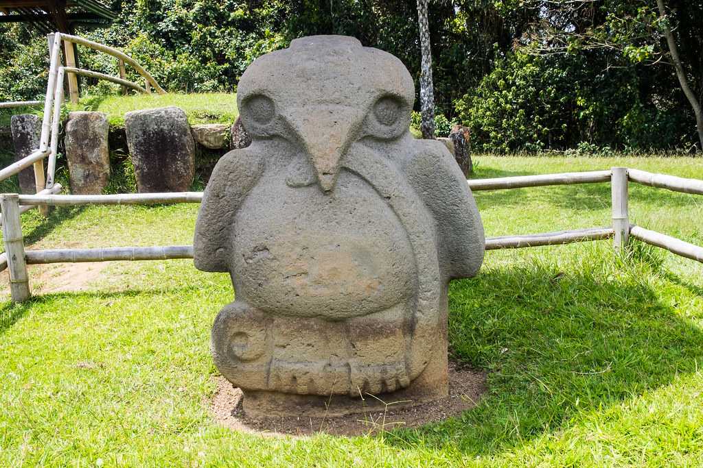 Археологический парк сан-агустин -  san agustín archaeological park