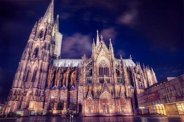Самые красивые готические соборы германии