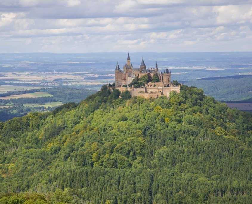 Германия замок гогенцоллерн фото - описание, история, расположение