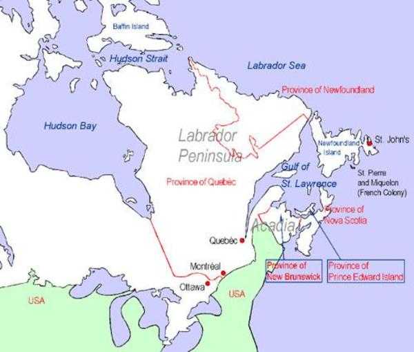 Полуостров лабрадор - labrador peninsula