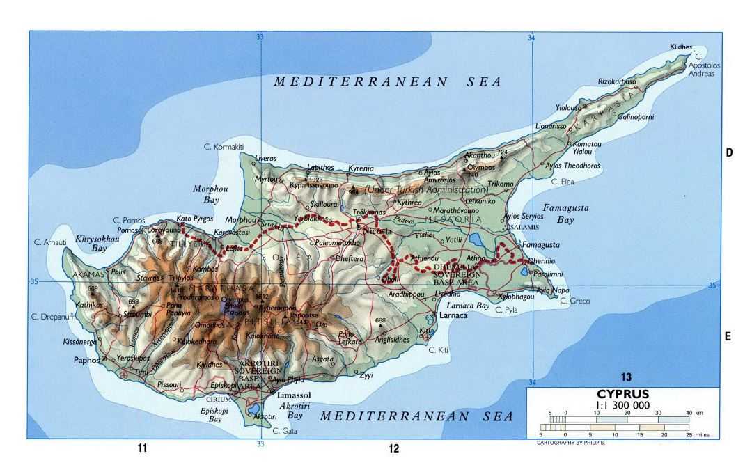Лучшие достопримечательности протараса (кипр): карта, фото
