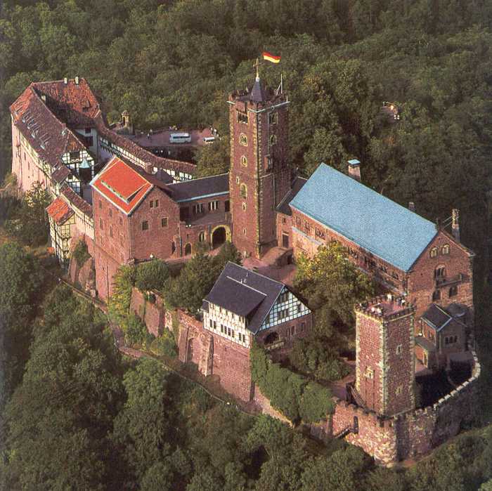 Сообщение о замке кварц германия на немецком – замок вартбург