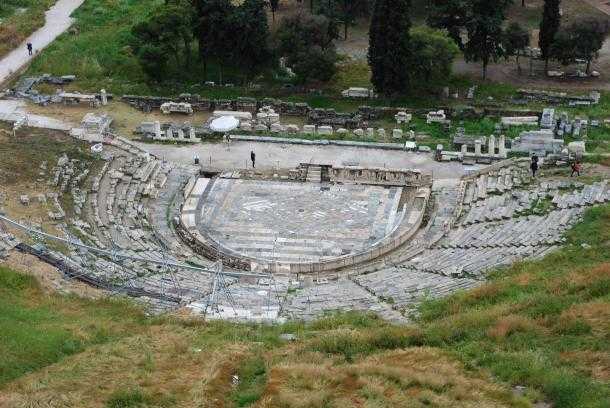 Афины: театр диониса