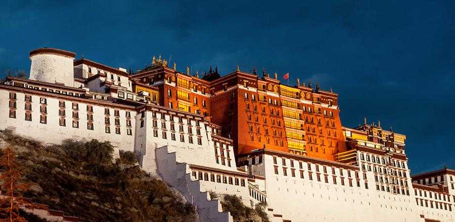 Дворец потала в тибете — жемчужина на крыше мира
