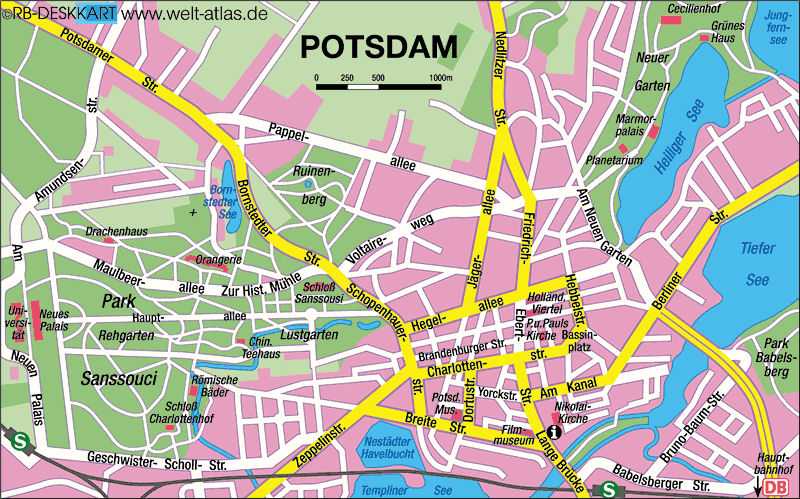Потсдам, германия: достопримечательности, как добраться