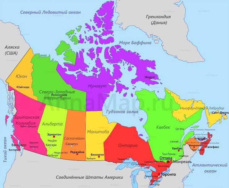 География канады - вики